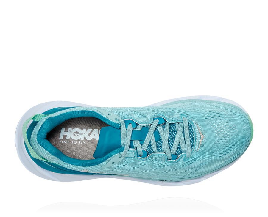 Hoka Australia One One Elevon 2 - Womens Running Shoes Blue - RXDGS-6472